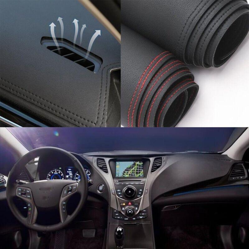 Leather dashboard cover, Dashmat dashboard mat/pad for Hyundai Azera 2012-2022