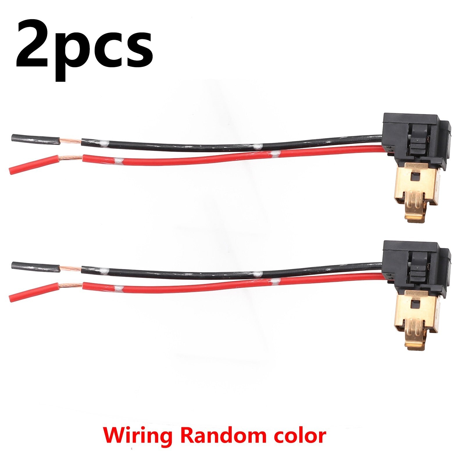 new 2 x H1 H3 socket extended wiring harness connector LED headlight adapter