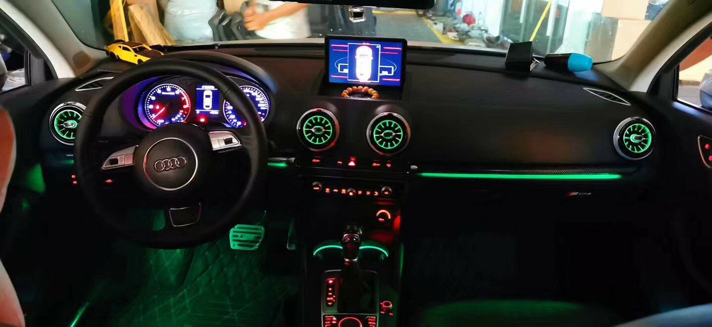 64 color Illuminated Retrofit LED ambient light for Audi A3 S3 RS3 8V 2019-2020