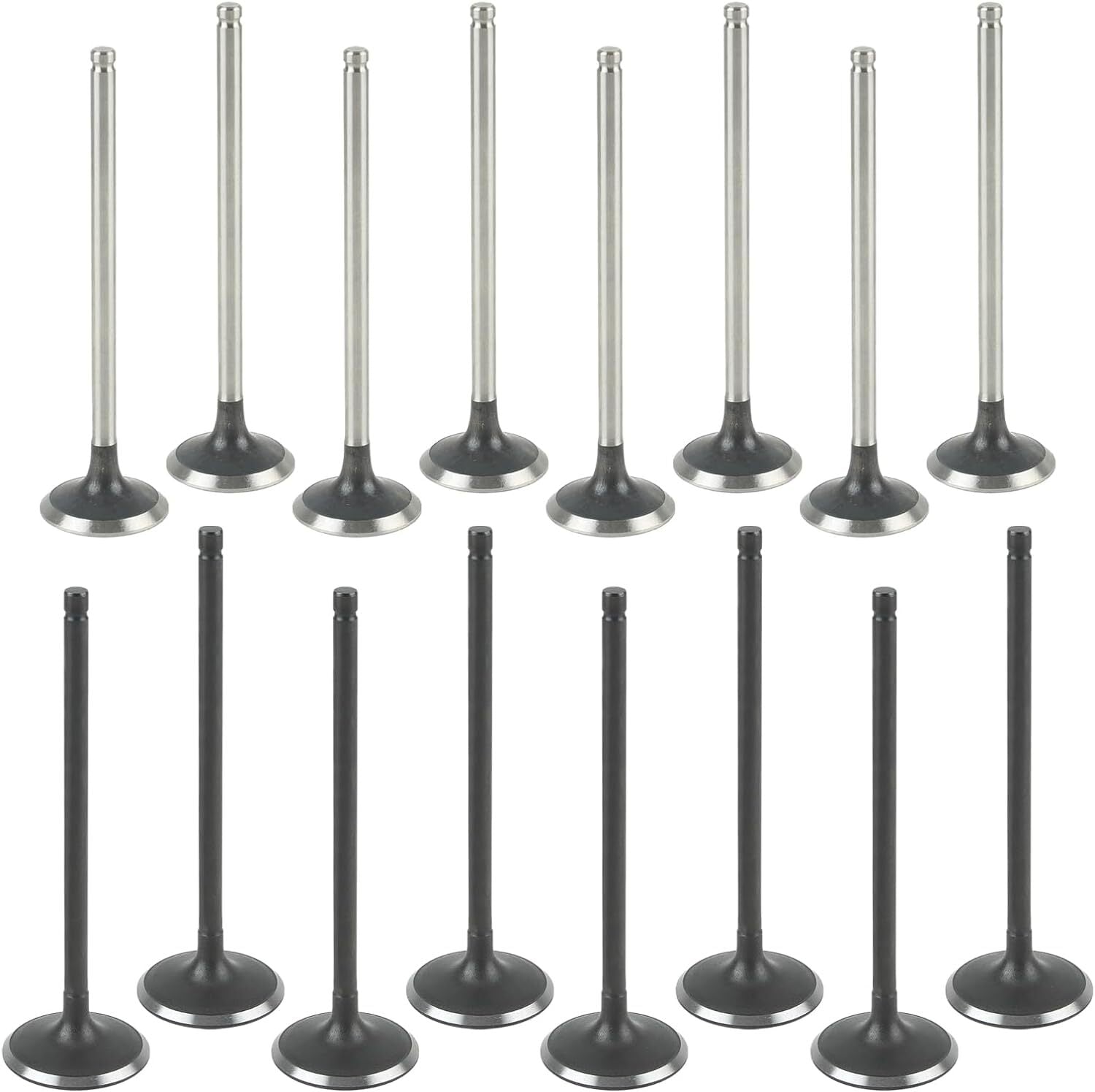 Intake Exhaust Valves Fit for Hyundai Santa Fe Sonata for Kia Forte Optima 2.0L 2.2L