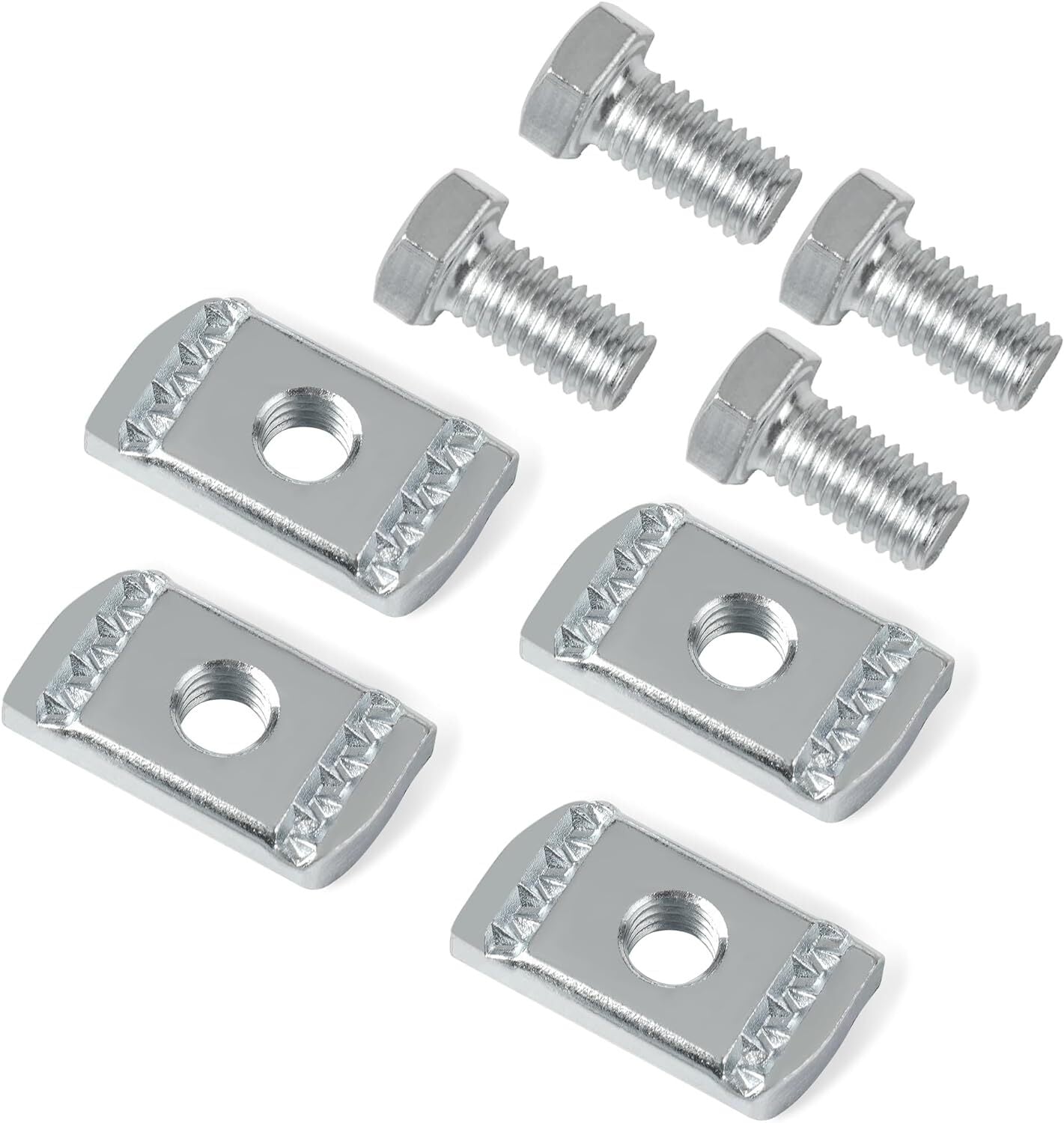 4 Pc Utili Track Bed Rail Nuts Cargo Tie Down Mount fits for Nissan Frontier Titan