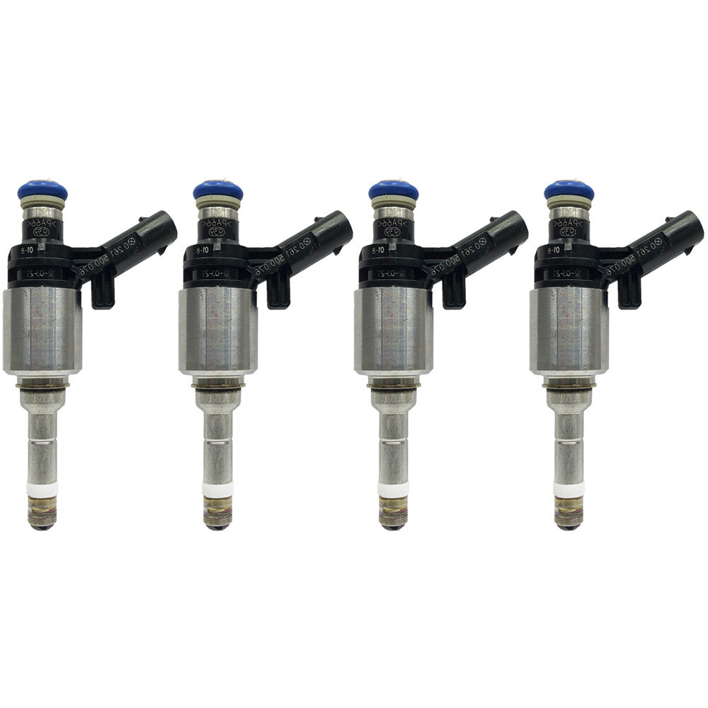 for Audi A4 A3 A5 TT for VW T5 Eos CC 2.0L Turbo Set of 4 Fuel Injector FJ1057