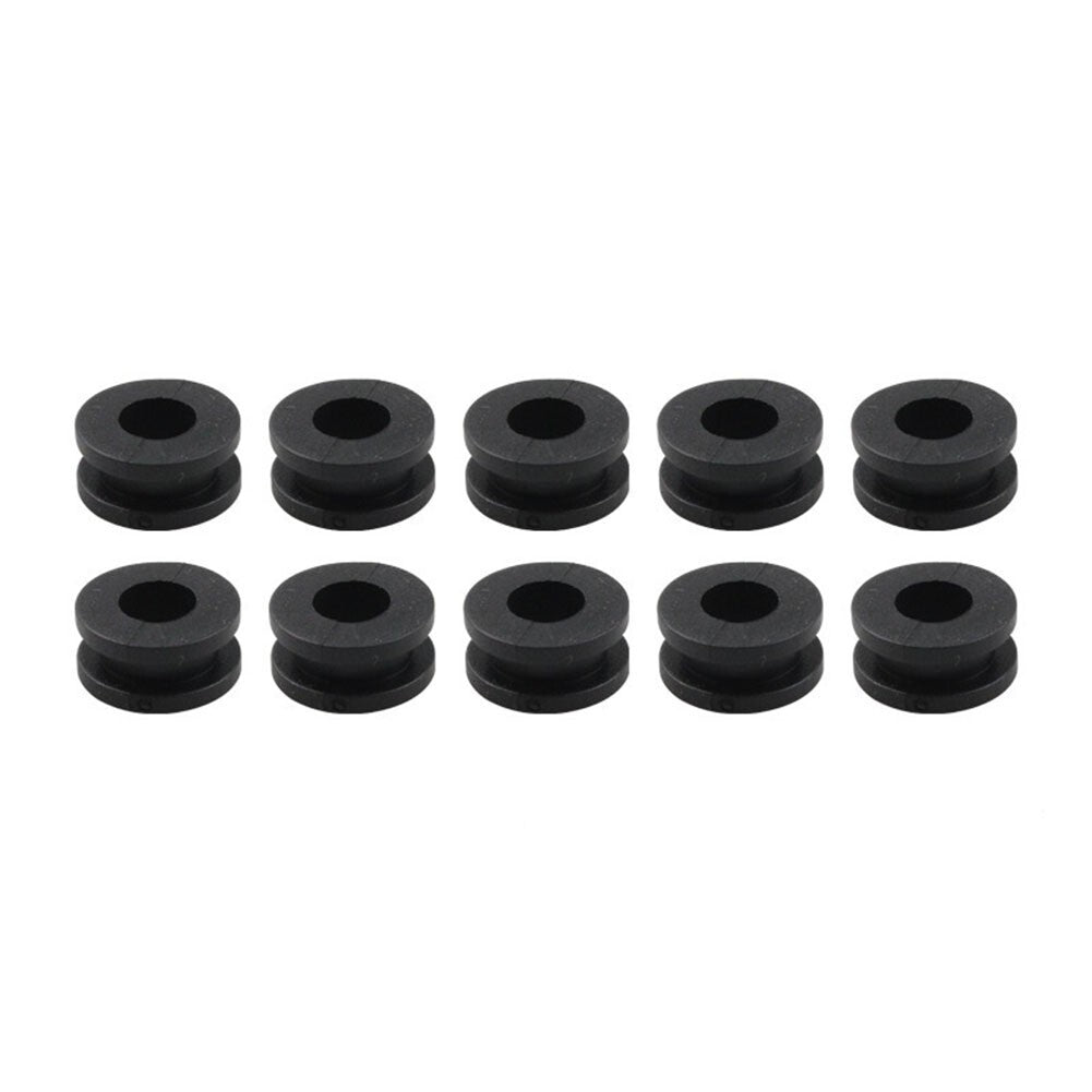 For Motorcycle Side Cover Rubber Grommets 10Pcs/Set