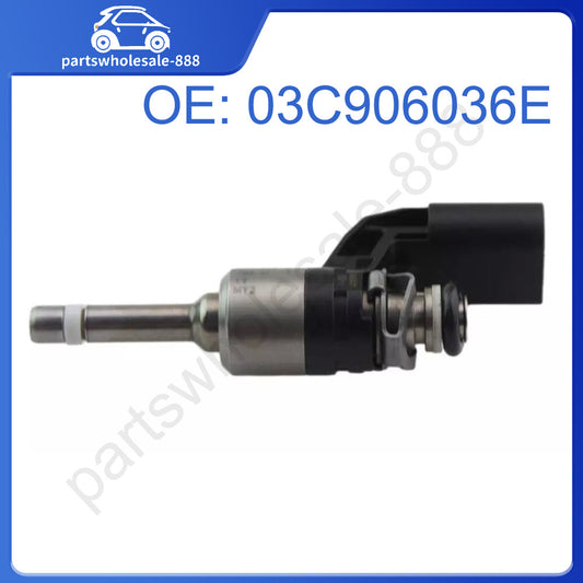 Fuel injector compatible with for Volkswagen for Golf , for Jetta , for Passat , and for Tiguan ; also compatible with for Audi A1 and A3 1.4 T 03C906036M.