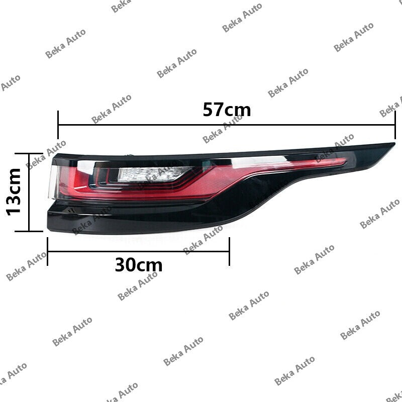 1-piece set of right LED taillights for 2017-2024 for Land Rover for Range Rover Velar DRL