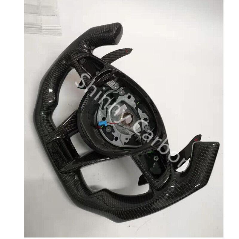 Full carbon fiber steering wheel suitable for Mercedes-Benz AMG W205 CLA45 C63 E63 S63