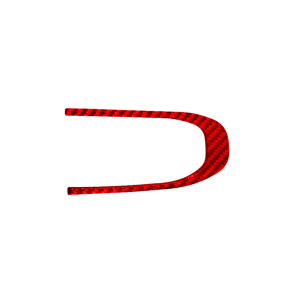Red Carbon Fiber Dimming Light Button Frame Cover for Hyundai for Veloster JS 19-22