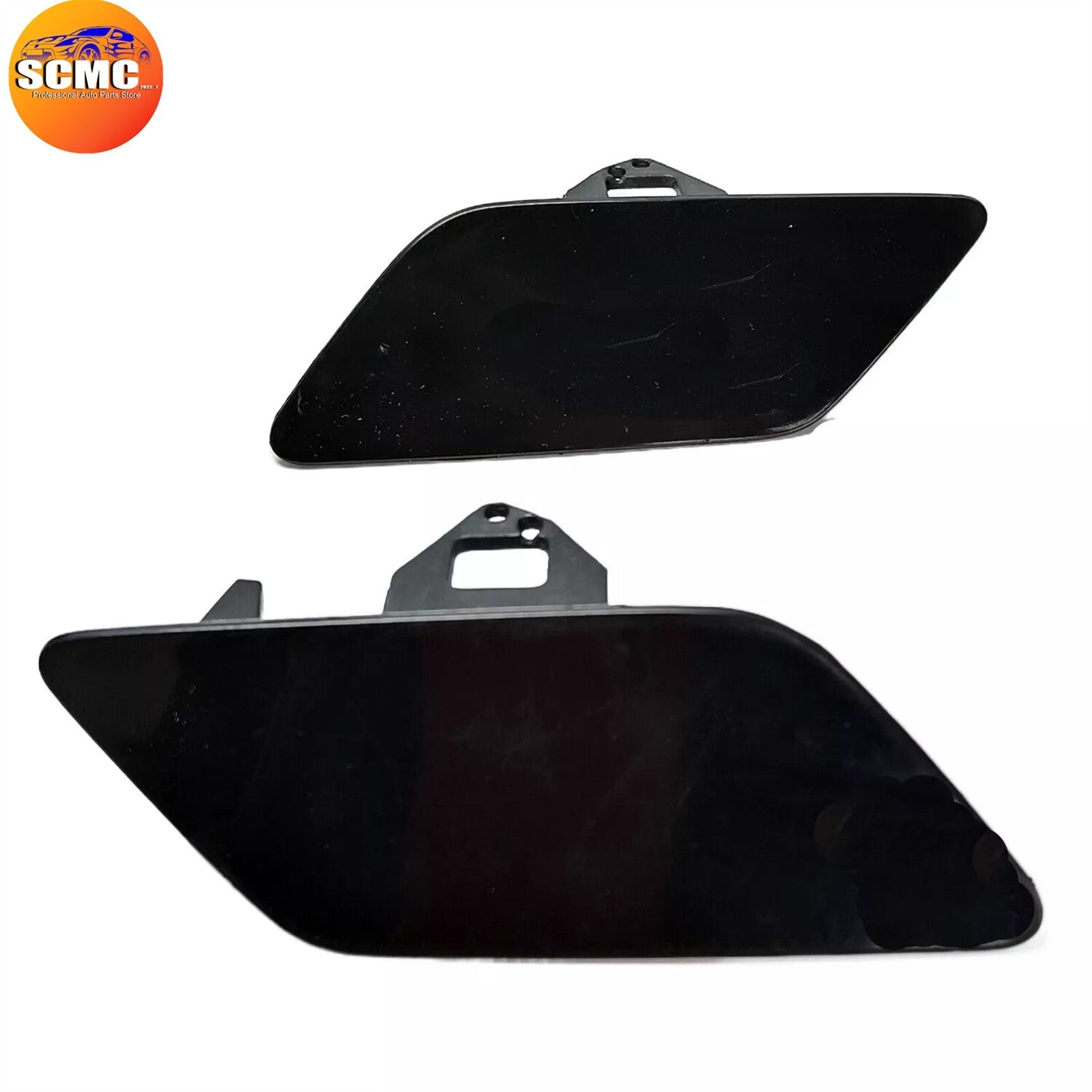 Left Right Headlight Water Nozzle Cover Plate for VW Touareg 760807937A/938A
