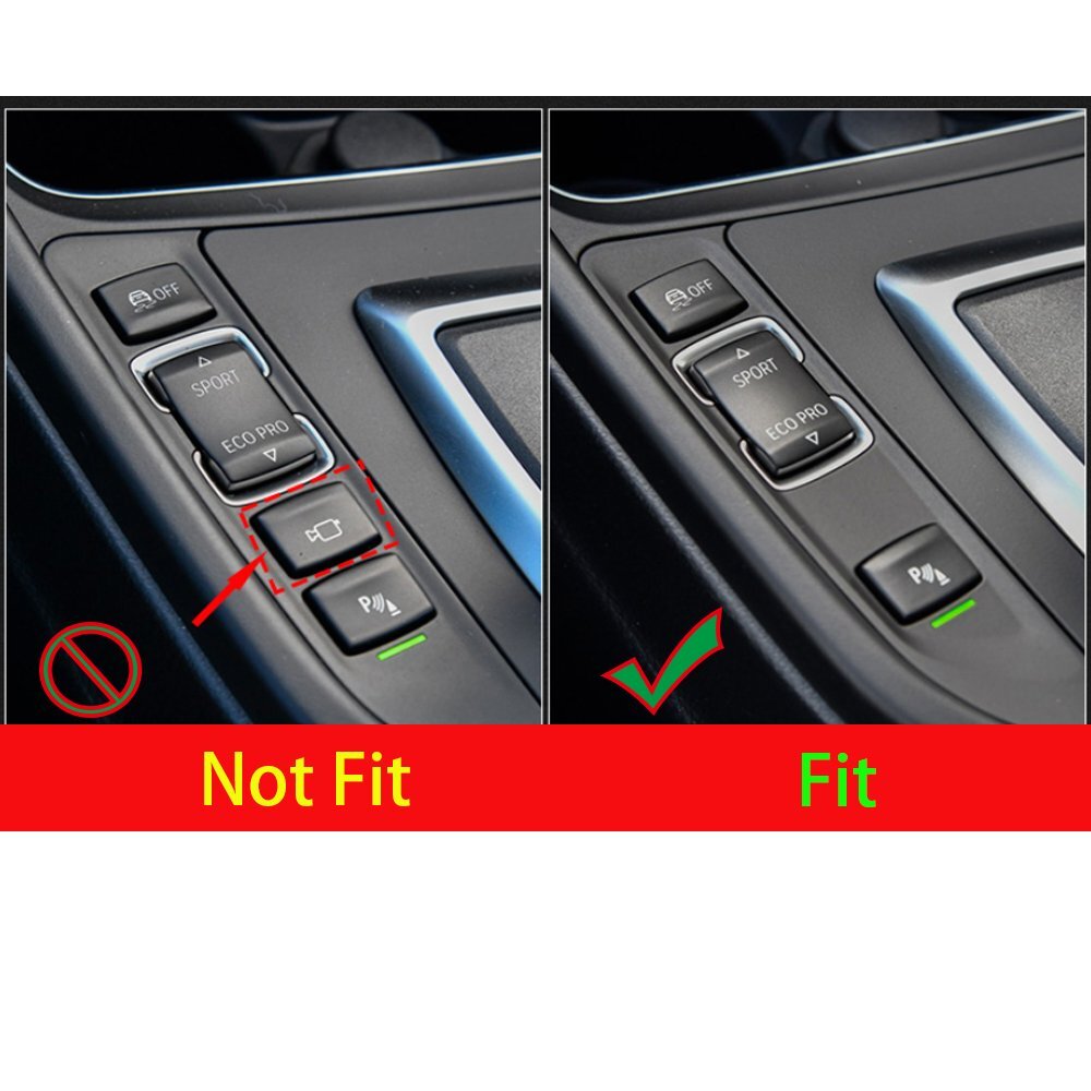 Carbon Fiber ABS Gear Shift Panel Trim for BMW 3 Series F30 2013-15 4 Series 3GT