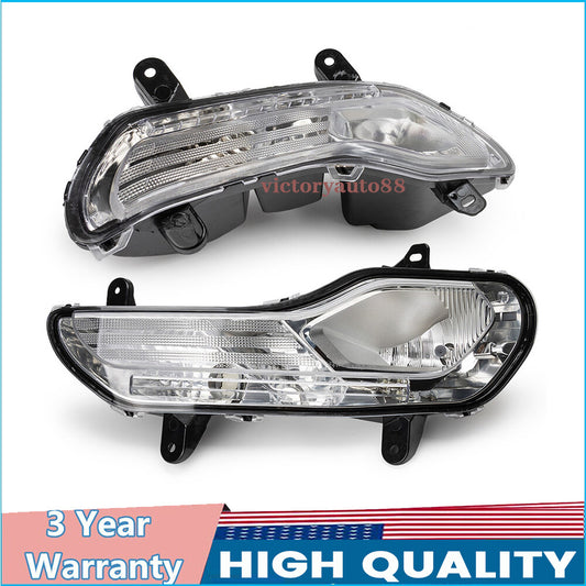 Suitable for Ford Kuga Escape 13-16, dual front bumper fog lights (left + right)