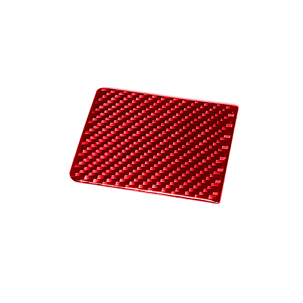 for Lexus IS250-350 2006-2012 Red Carbon Fiber Water Cup Holder Panel Cover Trim