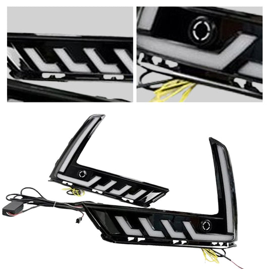 LED DRL Daytime Running Light Fog Lamp Turn Signal for Honda CRV CR-V 2023-202HY