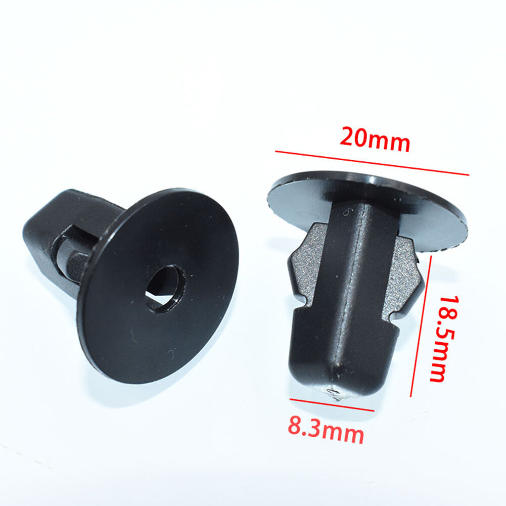 9 Car Square Hole Wheel Arch Inner Fender Screw Grommet Clips for Toyota
