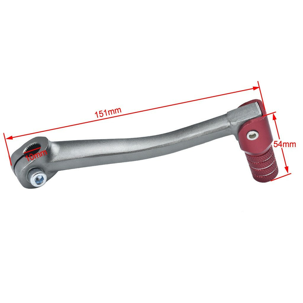 10mm gear shift lever suitable for motorcycles 50cc, 90cc, 110cc, 125cc SSR, KLX, CRF