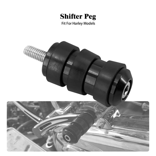 Black Toe Foot Shifter Shift Peg for Harley Touring Road Street Electra Glide