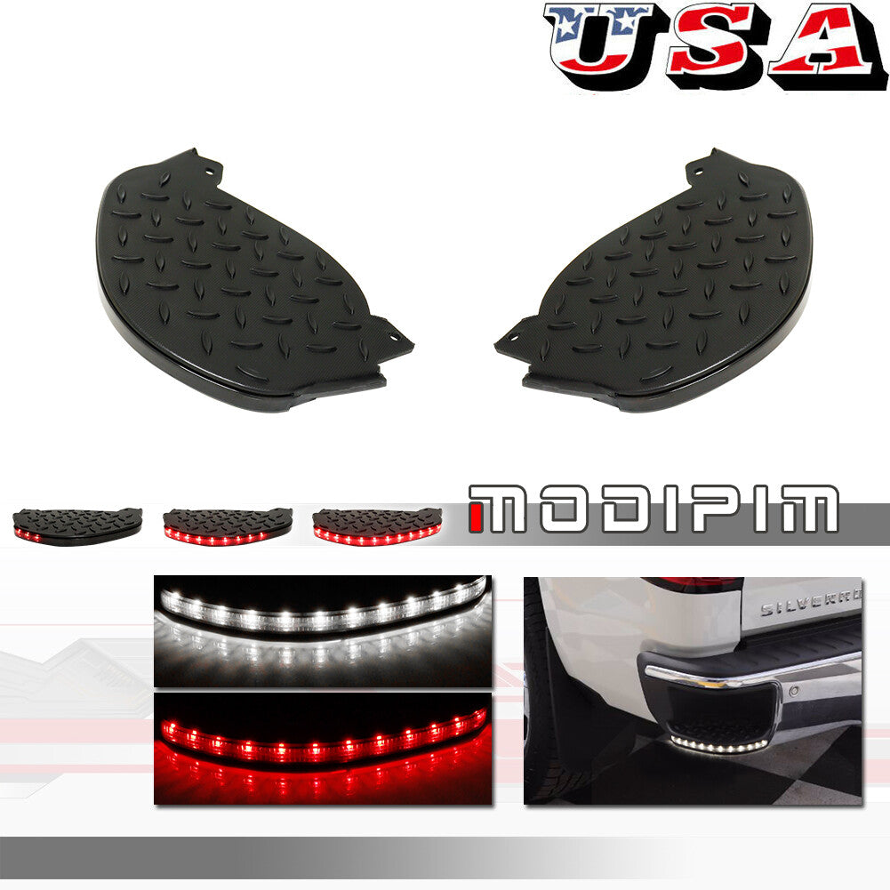 Suitable for 2014-19 for Chevrolet Silverado for GMC for Sierra 1500 2500 3500 LED corner pedal lights