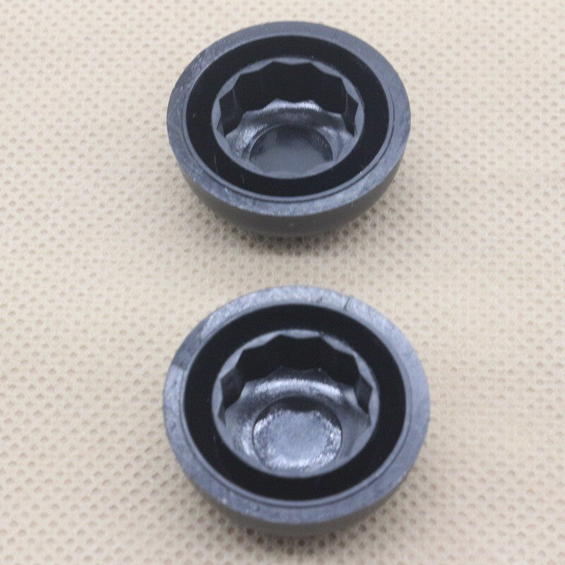 2-Pack for Mercedes-Benz S-Class A2208240249 Windshield Scraper Arm Nut Covers