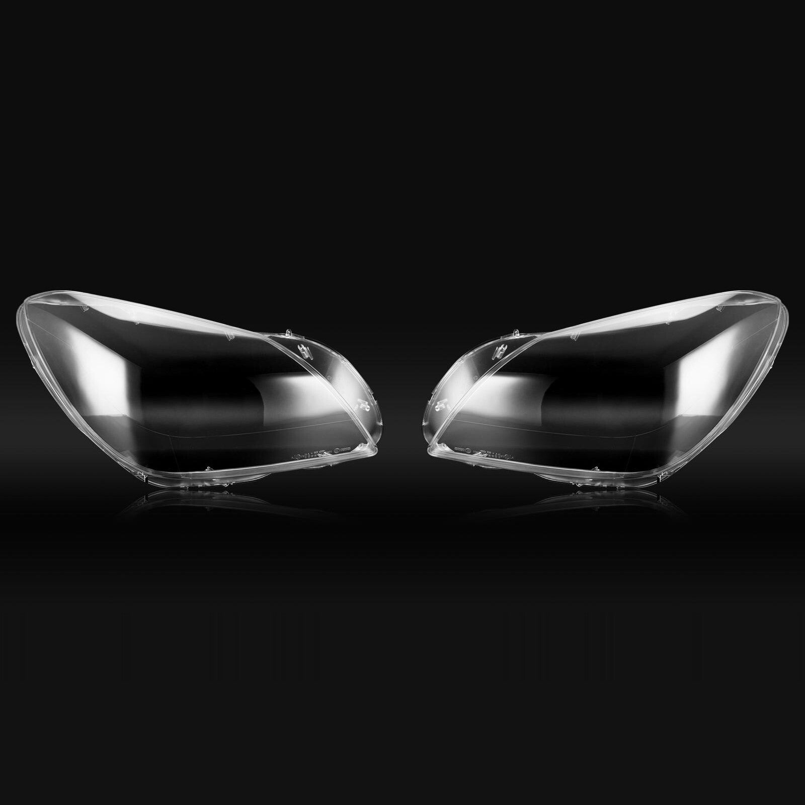 Replacement headlight lens cover housings for Mercedes-Benz SLK R172 2012-2016.