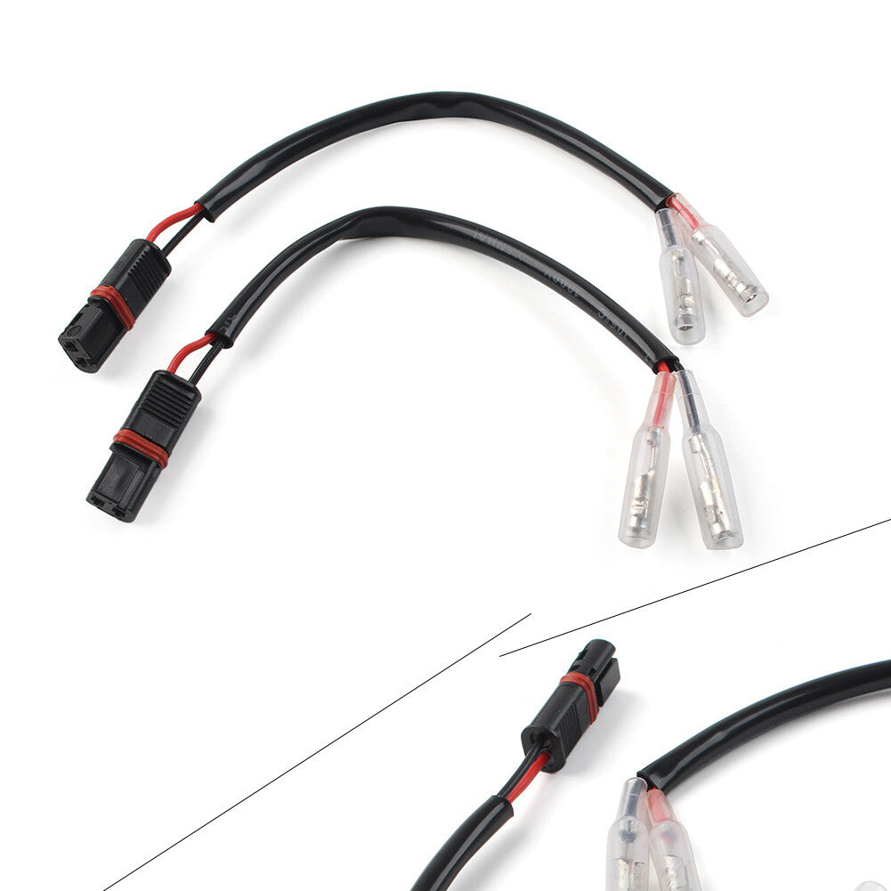 1 Pair Turn Signal Wire Adapter Plug Connector for BMW S1000RR R850GS R1200GS