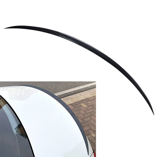 Rear Trunk Spoiler Lip Wing Carbon for Benz C-Class W206 C200 C300 21+