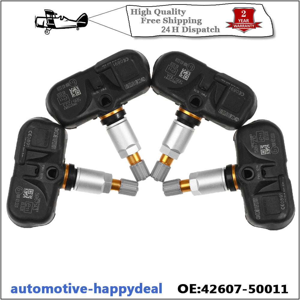 4X for TOYOTA  for LEXUS GS300 GS430 TPMS TYRE PRESSURE SENSOR 42607-50011