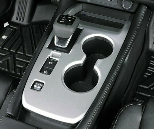for Nissan Rogue X-Trail 2021-2023 Silver Central Console Gear Shift Panel Trim