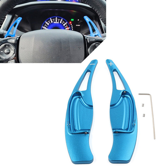 Steering Wheel Paddle Shifter Extension for Honda for Civic 9th 2012-2015 Blue