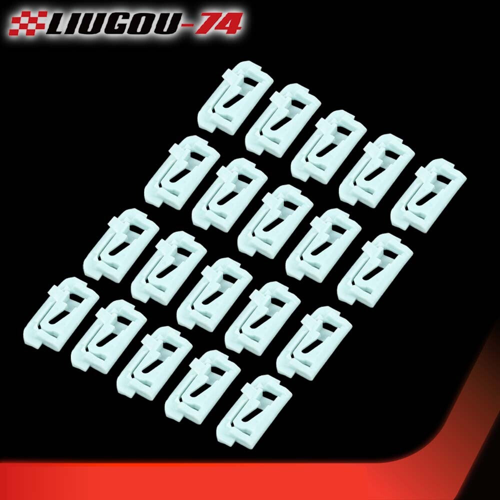 20-piece set of WINDSHIELD and rear window trim clips suitable for 1978-1987 CUTLASS new product
