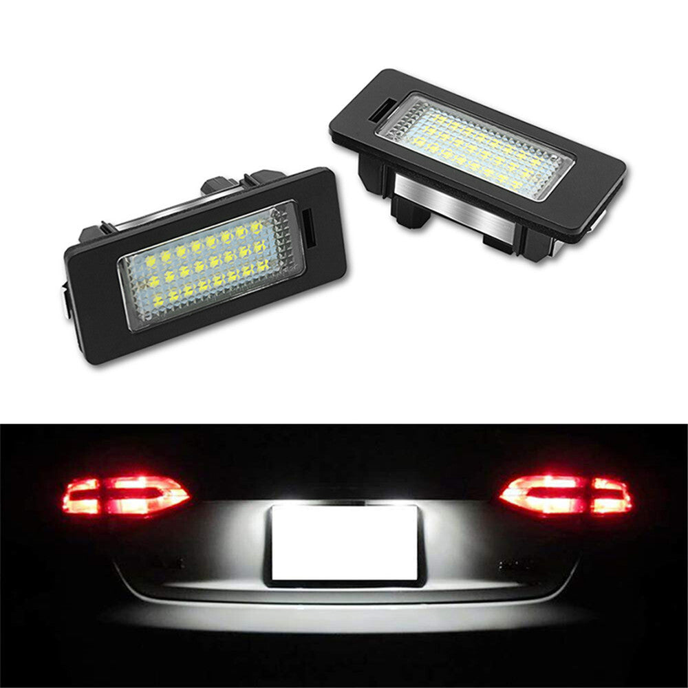 2x LED license plate lighting for BMW E60 E39 M5 E70 E71 X5 X6 M5 E90 E92 E93 DE