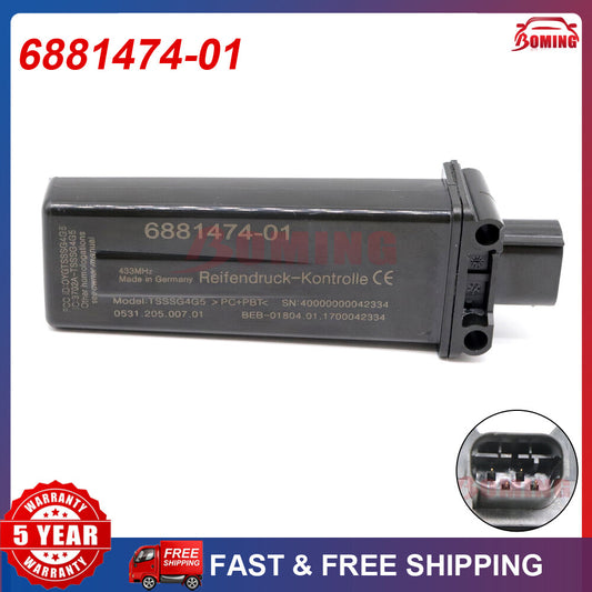 New for BMW F01 F2 F4 F6 F10 F11 F12 F13 Tire Pressure RDC Unit 6881474-01