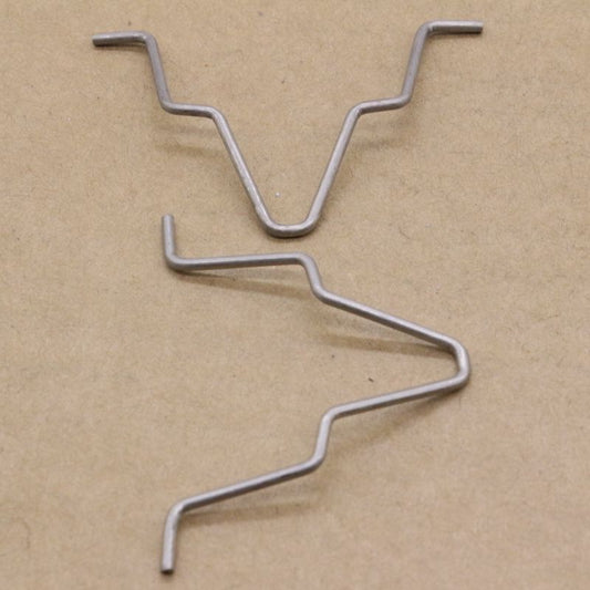 2-piece metal spring clip for BMW E90/E91 headlight bulb access cover 63127246480
