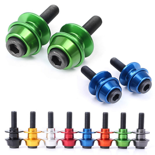 for SUZUKI GSX1300R HAYABUSA 1999-2019 Aluminum 2x 10mm Swingarm Spool Slider