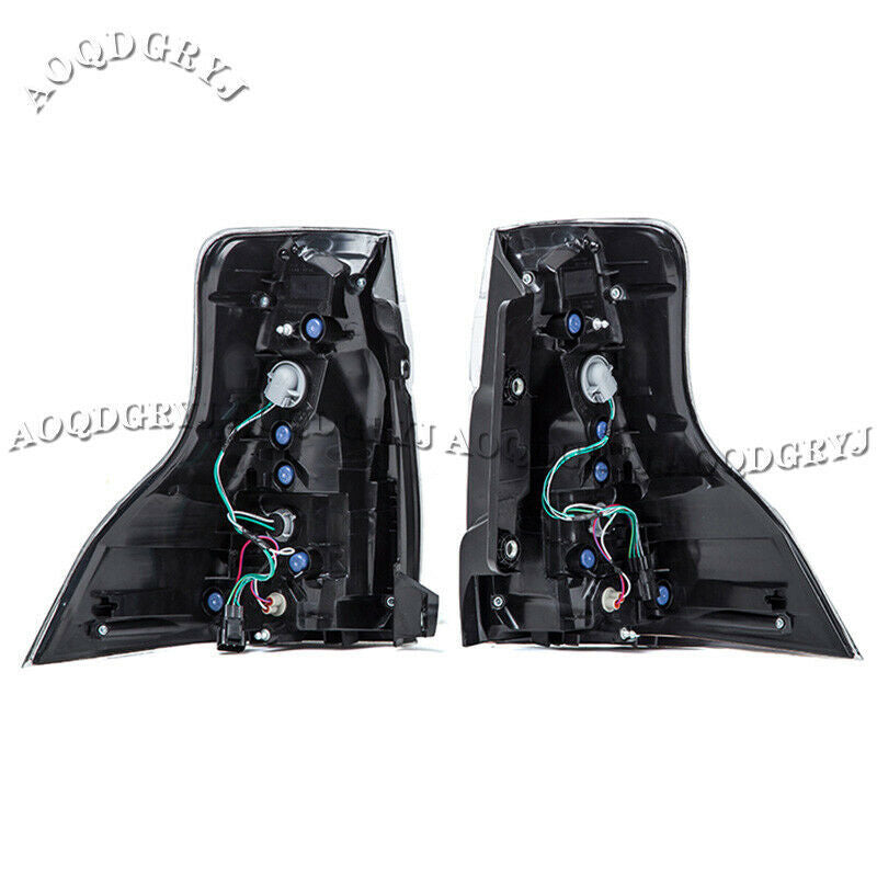 1set Black Smoke Tail Light Rear Lamp LED Fits for TOYOTA PRADO FJ150 2014-2017