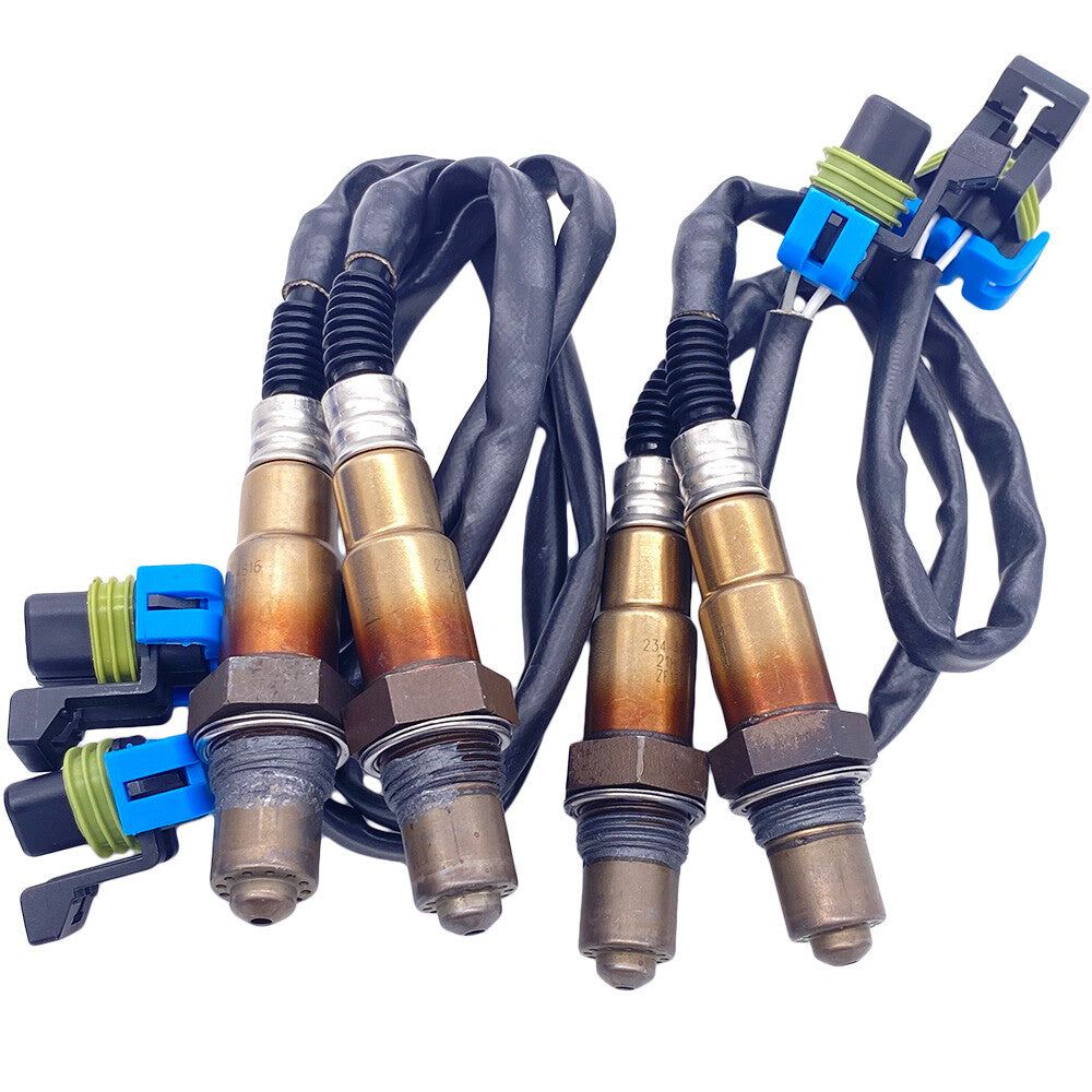 4X Oxygen Sensor for GMC Acadia for Buick Enclave for Chevrolet Traverse 2009-2011 3.6L