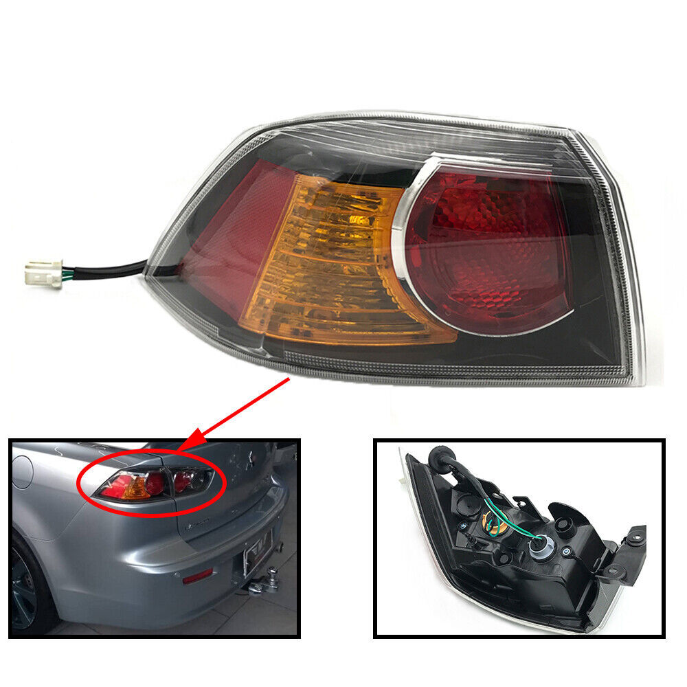 Left-hand drive side taillights are compatible with for Mitsubishi Lancer 2009 2010-2015 8330A621