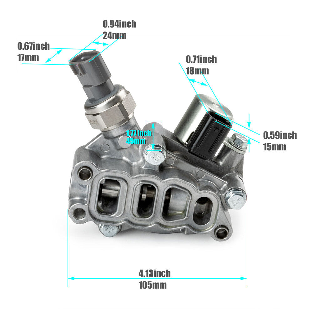 15810-RKB-J01 2005-2007 Applicable to for Honda Odyssey VTEC Solenoid Shaft Valve with Gasket (USA)
