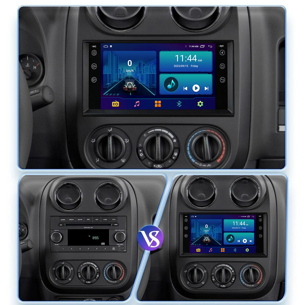 for Jeep Patriot 2009-2011 Stereo Android Auto Carplay Car Radio GPS Navi Screen