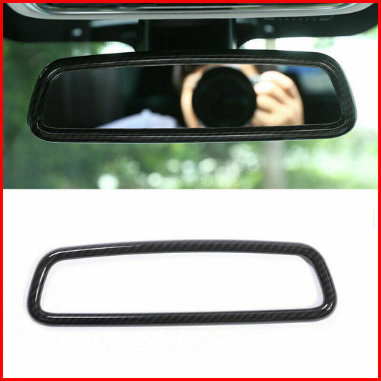 Carbon fiber internal rearview mirror cover for Land Rover Range Sport 2009-2017