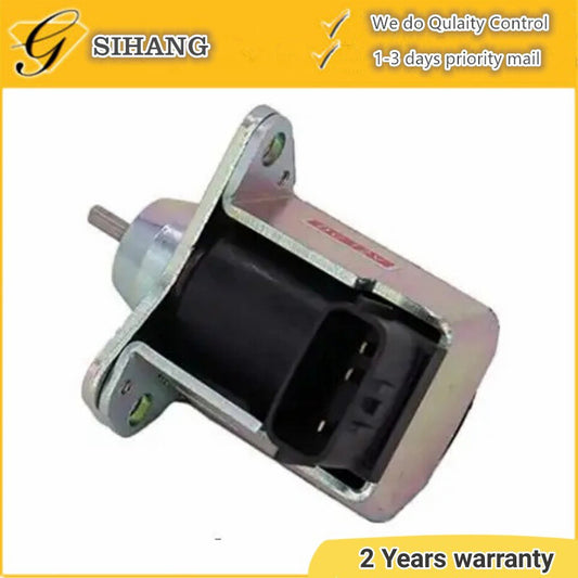 1 Pc New Solenoid Valve For Yanmar 3TNE78 3TNE82A 3TNE88 3TNA72 119285-77952