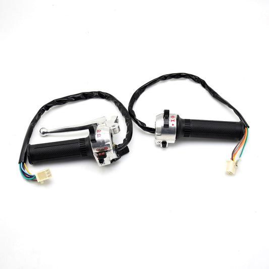 Motorcycle Throttle Grip Assembly Brake Lever Handlebar Grip Switch Z50J Z50R