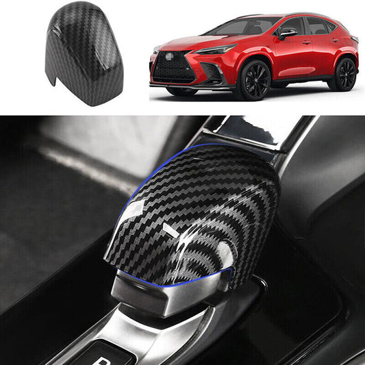 for Lexus NX250 350 350h 450h+ 22-24 Carbon fiber Gear Shift Knob Molding Cover
