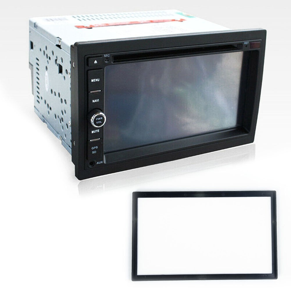 2Din Stereo Audio Dash Bezel Panel Mounting Frame For Auto/car Radio DVD Player