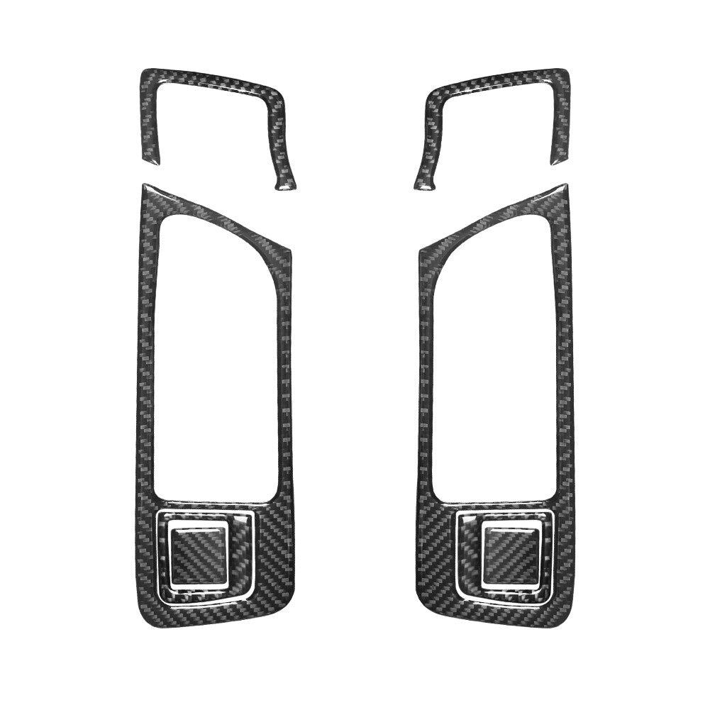 8x Carbon Fibre Door Handle Trim for Land Rover Discovery Sport 2015-2019