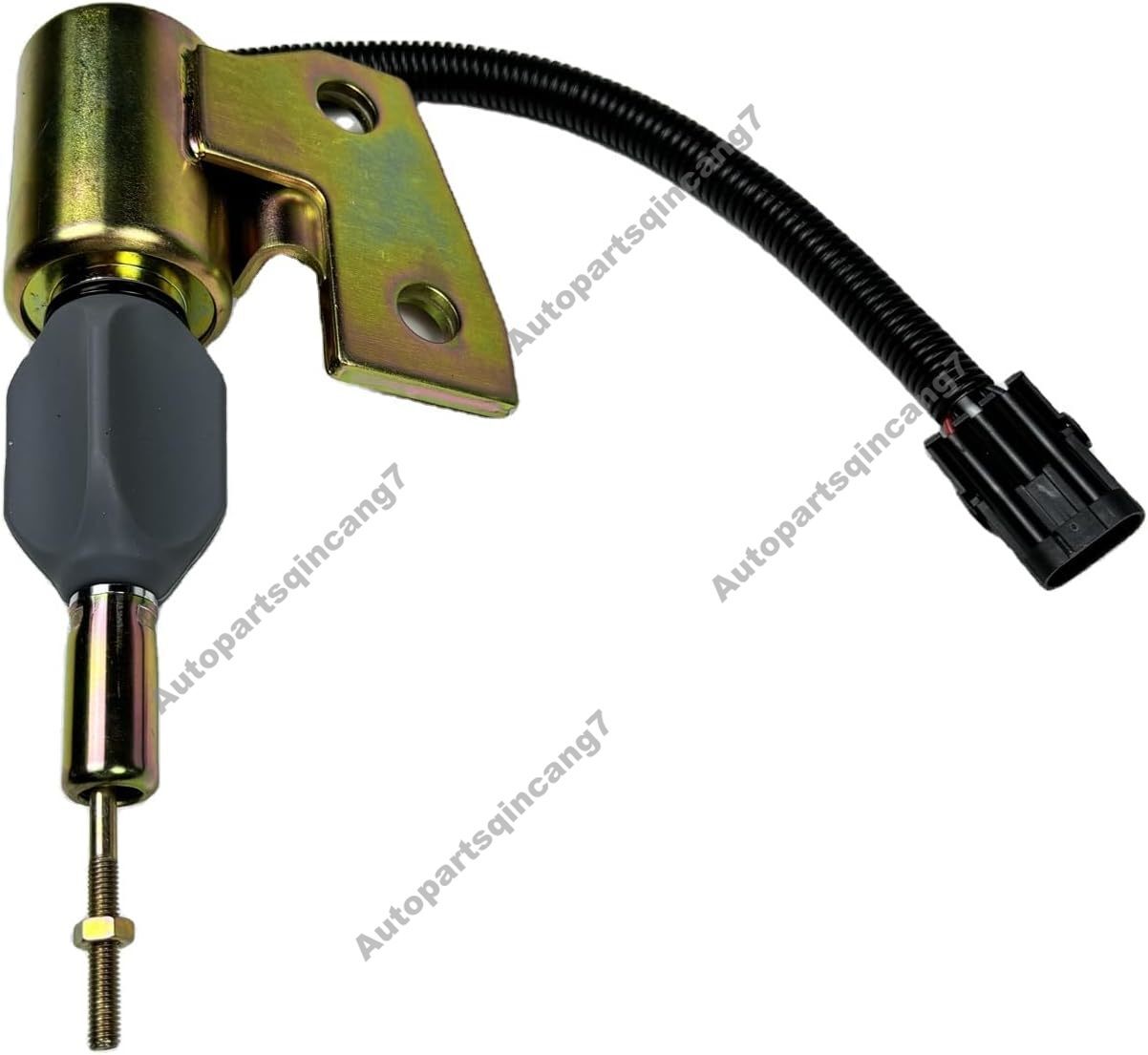 24V Stop Solenoid SA-4941-24 for 4BT Engine for Hyundai R130 Excavator
