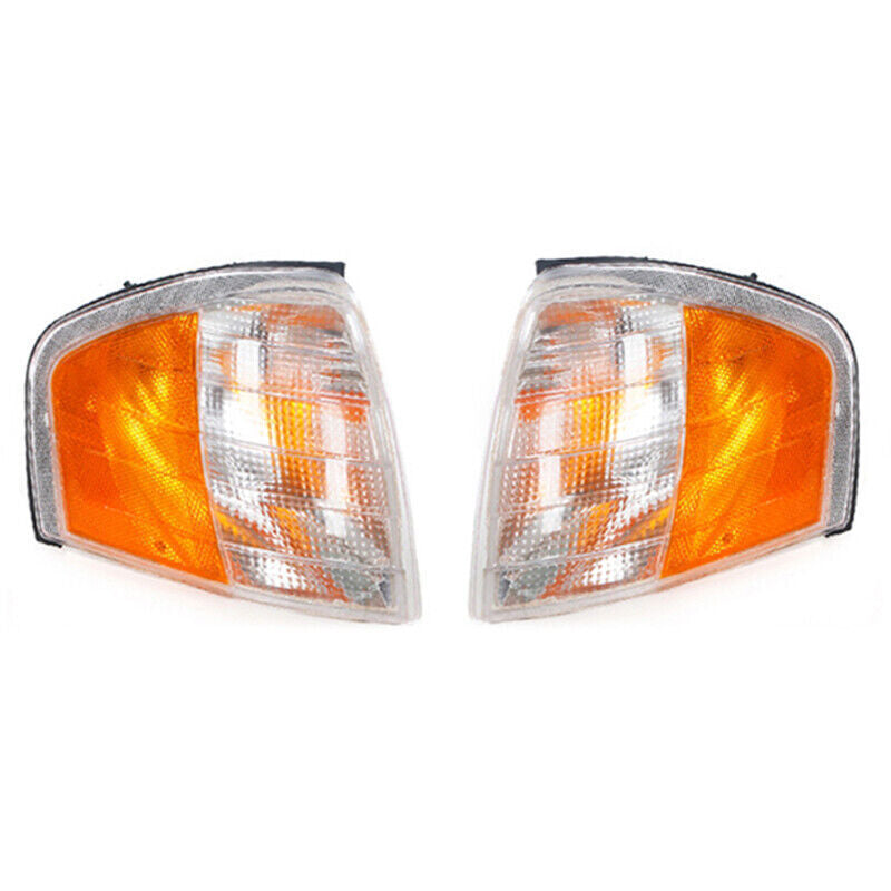 For 1994-2000 for Mercedes-Benz C Class W202 Pair Turn Signal Corner Light Headlight