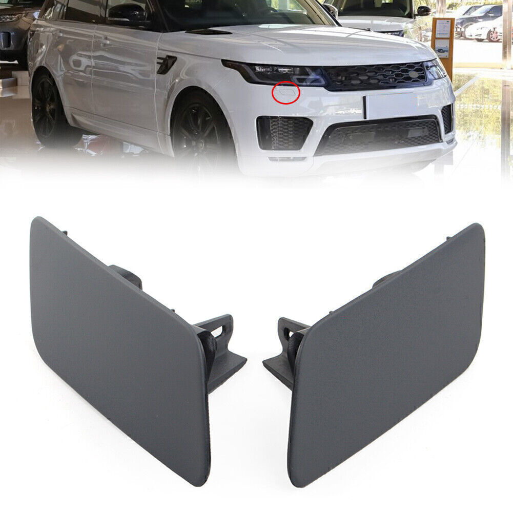 2x LR099329 Headlamp Washer Cover Cap Fit for Land Rover for Range Rover Sport 2018-21