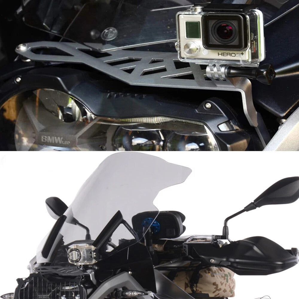 Gopro Cam Rack Sports Camera VCR Mount Bracket for BMW R1200GS LC ADV 2014-2018