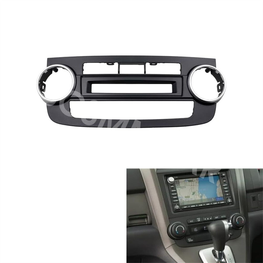 Fit For 2007-2011 for Honda for CR-V Air Conditioning Panel Dash Navigation Trim Panel