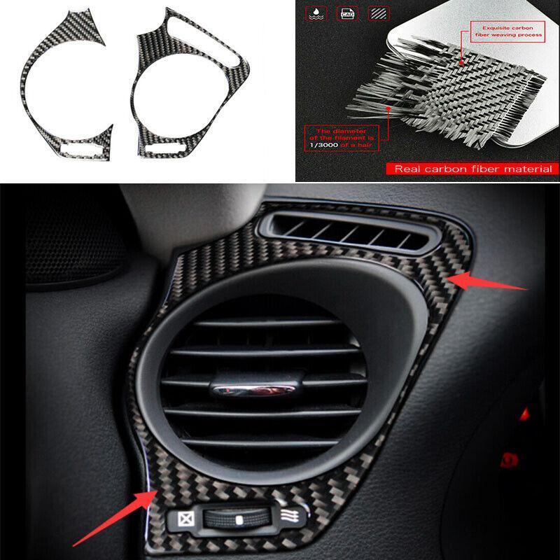 Carbon Fiber Side Air Condition Vent Outlet Cover for Lexus IS250 IS350 06-12