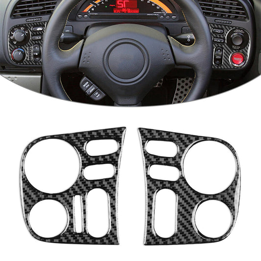 Interior Driver Side Dashboard Cover Trim Fit for Honda S2000 2004-2009 Car RHD 2pcs